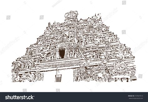 Share More Than 103 Meenakshi Amman Temple Drawing Latest Vietkidsiq