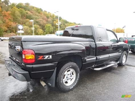 2001 Onyx Black Chevrolet Silverado 1500 Lt Extended Cab 4x4 116511360