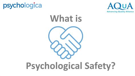 What Is Psychological Safety Youtube