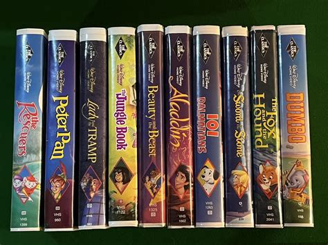 RARE Disney Black Diamond VHS Tapes Lot Of Hajj Gov Eg