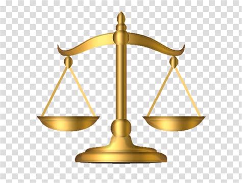 Measuring Scales Lady Justice Gold Gold Transparent Background Png