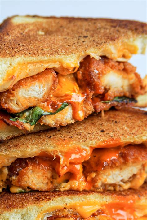 Easy Buffalo Chicken Grilled Cheese Recipe — Be Greedy Eats Where