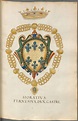 Orazio Farnese, Herzog von Castro Wappen (116r ) , de: Insignia ... XV ...