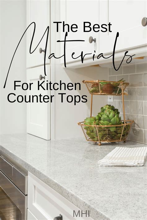 What Is The Best Material For Kitchen Counter Tops — Michael Helwig