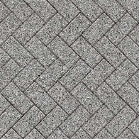 Stone Paving Outdoor Herringbone Texture Seamless 06523