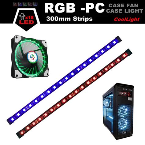 Alseye Rgb Led Computer Case Fans Rgb Strips 2 Stripspack Rgb Fan