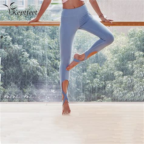 women ballerina yoga pants sport leggings high waist fitness cross yoga ballet dance tight slim