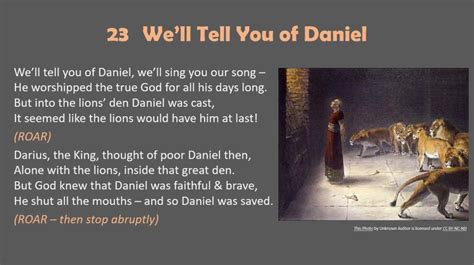 Daniel In The Lions Den Cssa Primary Stage 3 Lesson 18 Magnify Him