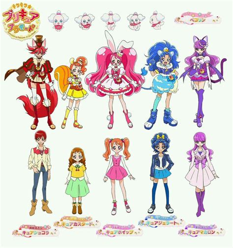 Kira Kira Precure A La Mode Precure Fairy Artwork Pretty Cure Character Design