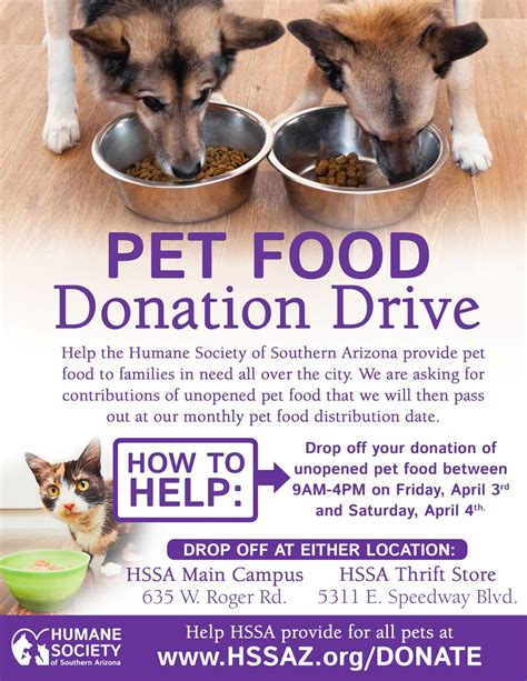 Where To Donate Dog Food