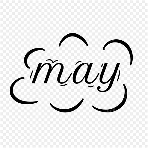 Letras De Mayo Png Mayo Palabra Texto Png Y Psd Para Descargar