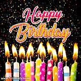 # hot # fire # jump # happy birthday # colors Birthday Cake Burning Candles Fire Gif / Thank You Jesus ...