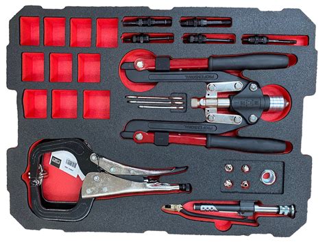 Rbt250t Aviation Sheet Metal Tool Kit Includes 128 Tools Priceless