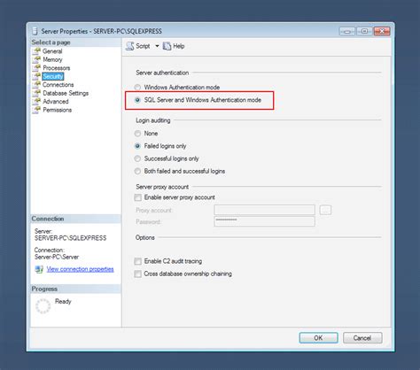 How To Enable Mixed Mode Authentication In Ms Sql Server Cybersecure