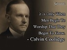 US President Calvin Coolidge Top Best Quotes (With Pictures ...