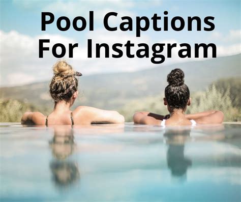 Pool Captions For Instagram Summer Times Idézet
