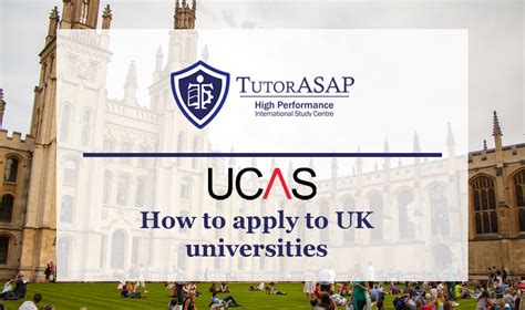 Ucas How To Apply To United Kingdom Universities