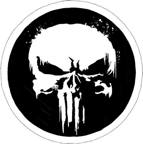 The Punisher Logo The Punisher Decal Skull Logo Head