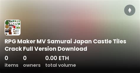 Rpg Maker Mv Samurai Japan Castle Tiles Crack Full Version Download