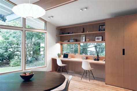 15 Inspirational Mid Century Modern Home Office Designs