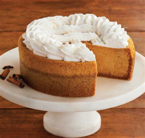 Pumpkin Cheesecake Is Back At Cheesecake Factory The Cheesecake