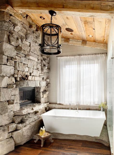 25 Natural Stone Bathroom Decor Ideas Shelterness