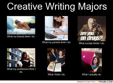Creative Writing Meme Creative Writing Major Writing Creative Writing