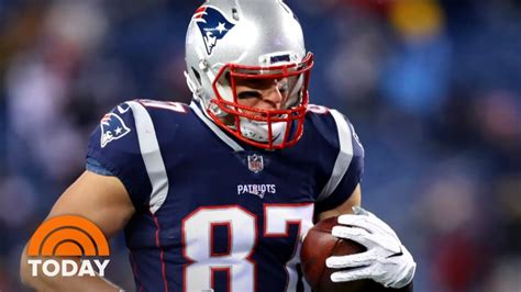 Patriots Tight End Rob Gronkowski Retires From The Nfl Today Youtube