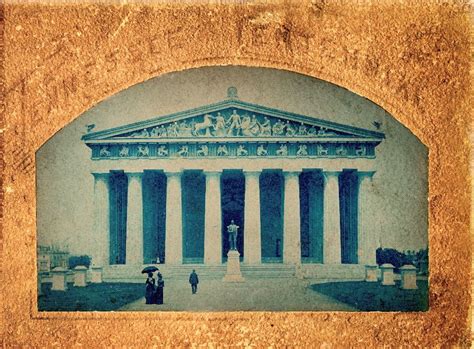 An Old Print Of The The Parthenon In Nashville Tn 1897 It Was Not A