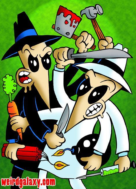 Spy Vs Spy With Images Colorful Art Funny Art Comic Collection