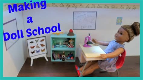 American Girl Doll School Room Tour Intoyreviews Youtube