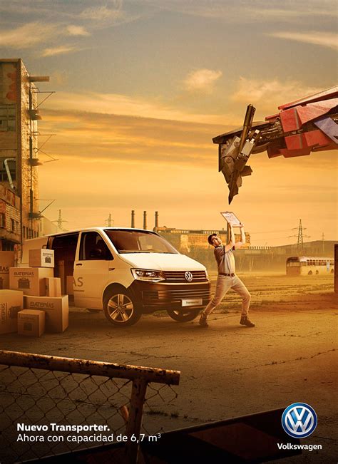 Kongoptimus Volkswagen Transporter On Behance Ads Creative