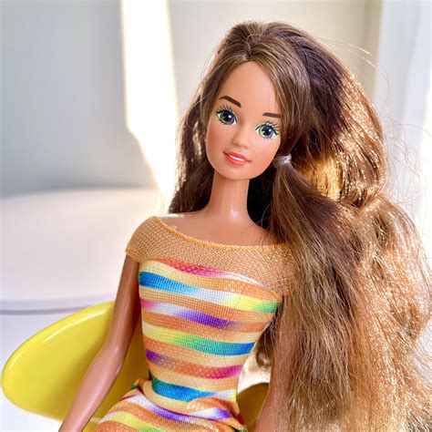 1995 Sun Jewel Sensation Teresa Barbie Doll 90s Latina Etsy