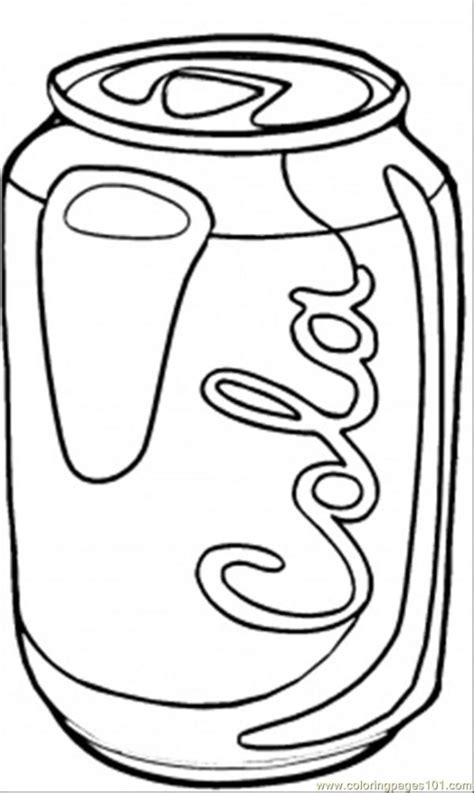 Soda Coloring Pages Mikailtomi
