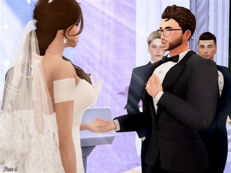 Wedding Ceremony Pose Pack By Betoae0 At Tsr Sims 4 Updates