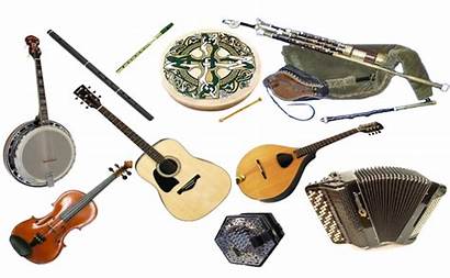 Irish Traditional Clipart Instruments Musical Trad Ulster