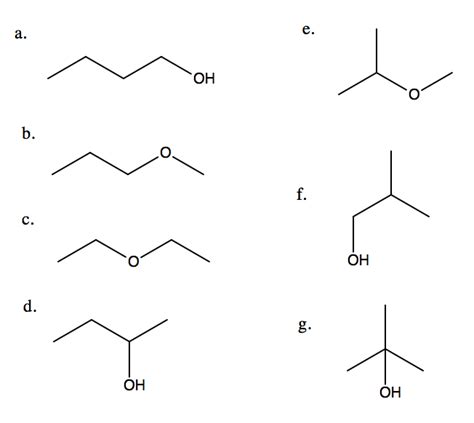 Solved These Are The Isomers To C H O What Is The Chegg Com