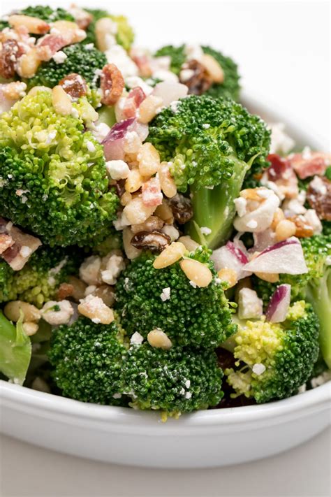 This Broccoli Salad Looks Fancy But Its An Easy And Delicious Side Dish