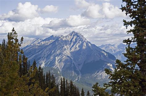 Rugged Mountain Peak Banff Alberta Photograph By Jim Julien Fine Art