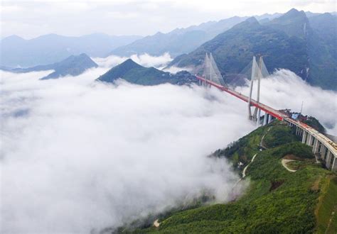 Worlds Tallest Bridge Which Is Twice The Height Of The Shard Opens In