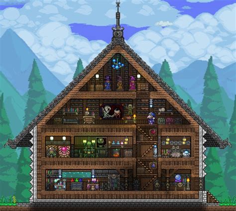 Maybe you would like to learn more about one of these? Mysterious house | Terraria | Terraria castle, Terrarium ...