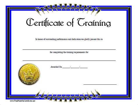 Free 30 Training Certificate Templates In Ms Word Pages Ai
