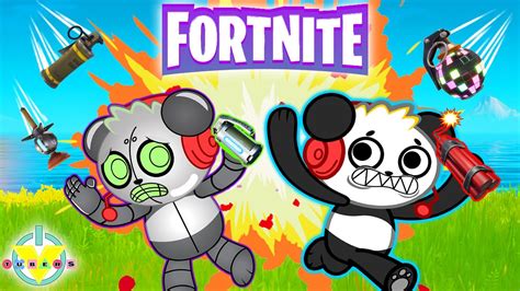 Fortnite Catch Combo Panda Vs Robo Combo Lets Play Fortnite Duos