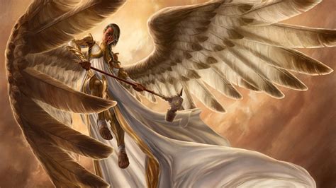 Angel Warrior Armor With Weapon HD Magic The Gathering ...