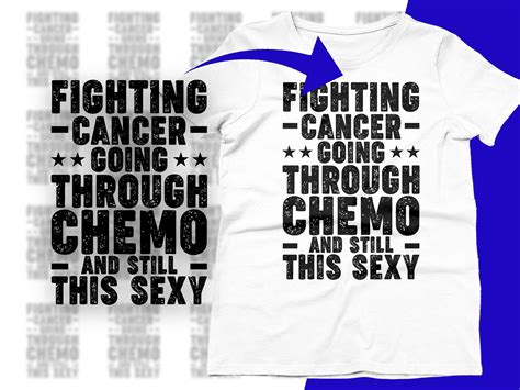 Fighting Cancer Going Through Chemo Eps Graphic By Craftdesigns