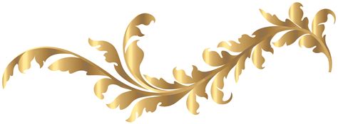 Floral Gold Element Png Clip Art Image Gallery Yopriceville High