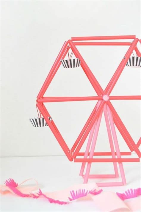 40 Repurposing Plastic Straw Crafts Ideas Bored Art Straw Crafts