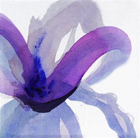 Iris I 25x25 Sold Laurenadamsart Floralart Art Iris Painting