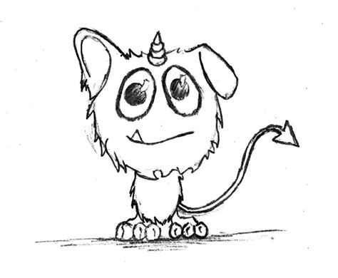 Cute Monster Coloring Page - Coloring Home A cute fox drawn step by step with artistro paint markers.