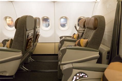 Etihad Airways A320 Economy Class